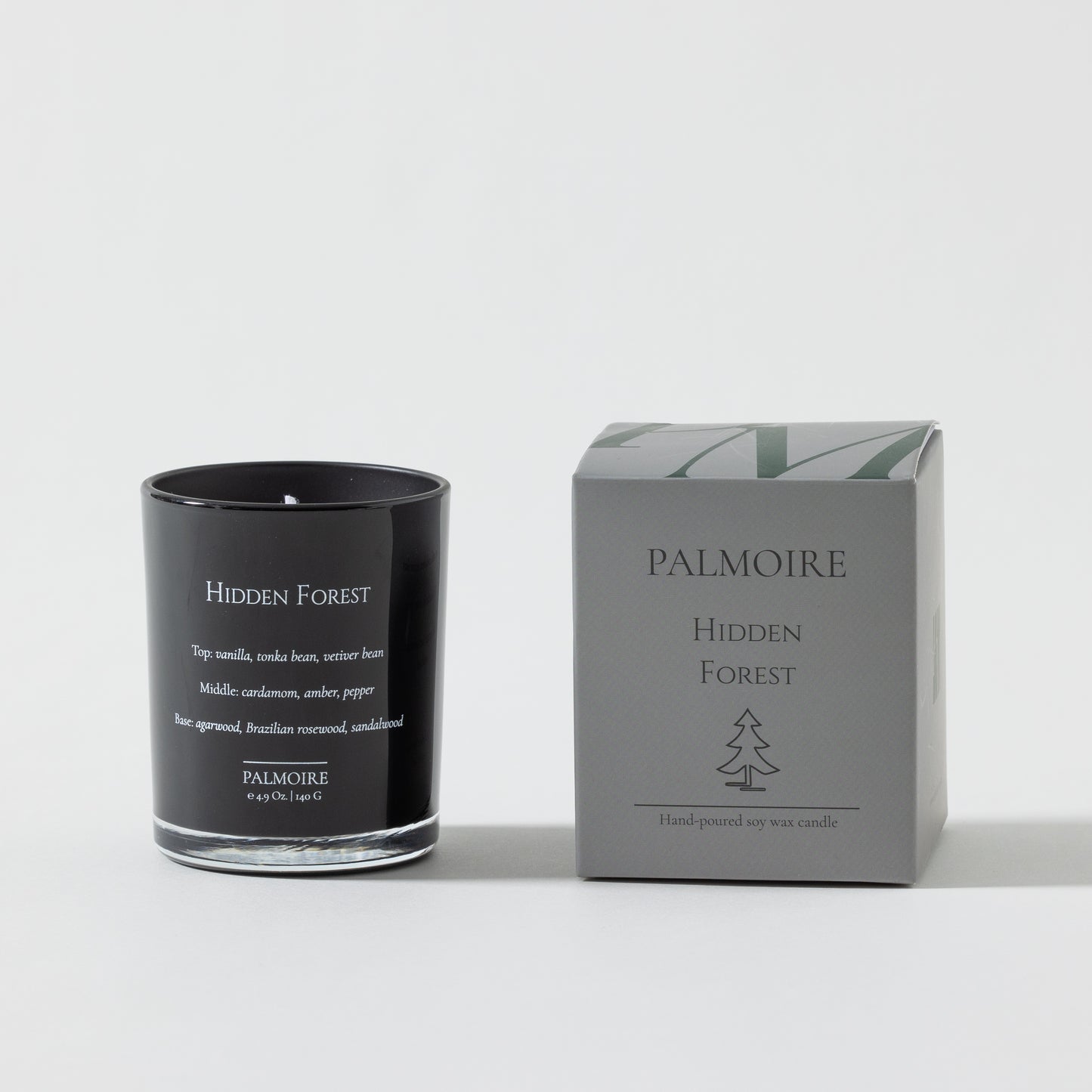 Hidden Forest Soy Wax Candle - PALMOIRE
