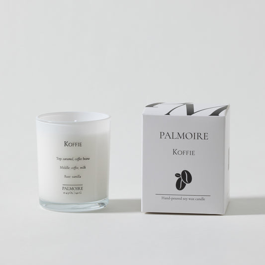 Koffie Soy Wax Candle - PALMOIRE