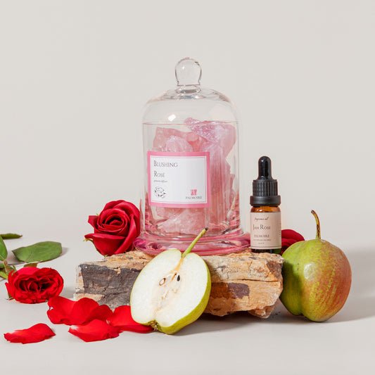 Blushing Rosé Gemstone Diffuser - PALMOIRE