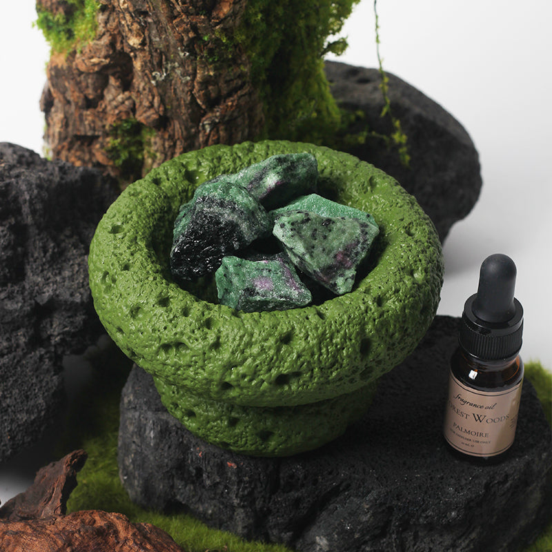 Green Moon Diffuser - Forest Woods - PALMOIRE