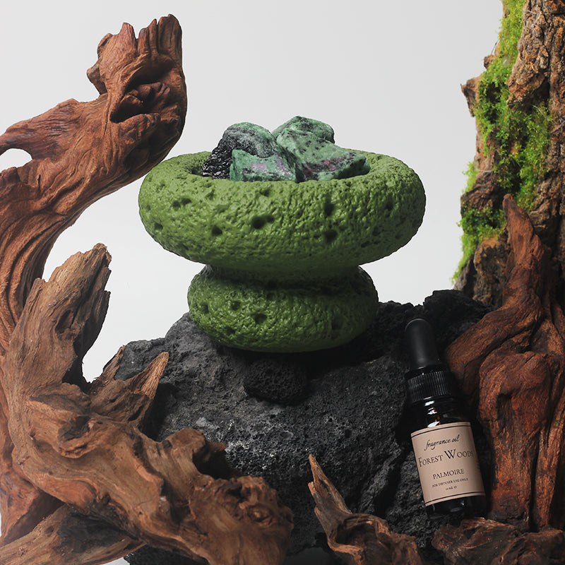 Green Moon Diffuser - Forest Woods - PALMOIRE