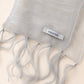 Powder Blue Mulberry Silk Scarf - PALMOIRE