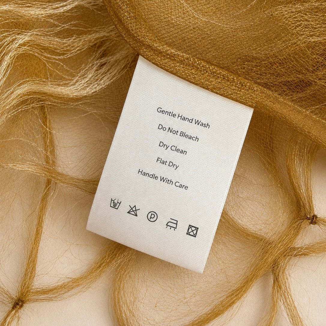 Powder Blue Mulberry Silk Scarf - PALMOIRE