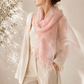 Dusty Rose Mulberry Silk Scarf - PALMOIRE