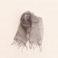 Mauve Gray Mulberry Silk Scarf