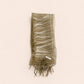 Moss Green Mulberry Silk Scarf - Folded