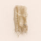 Warm Beige Mulberry Silk Scarf - folded