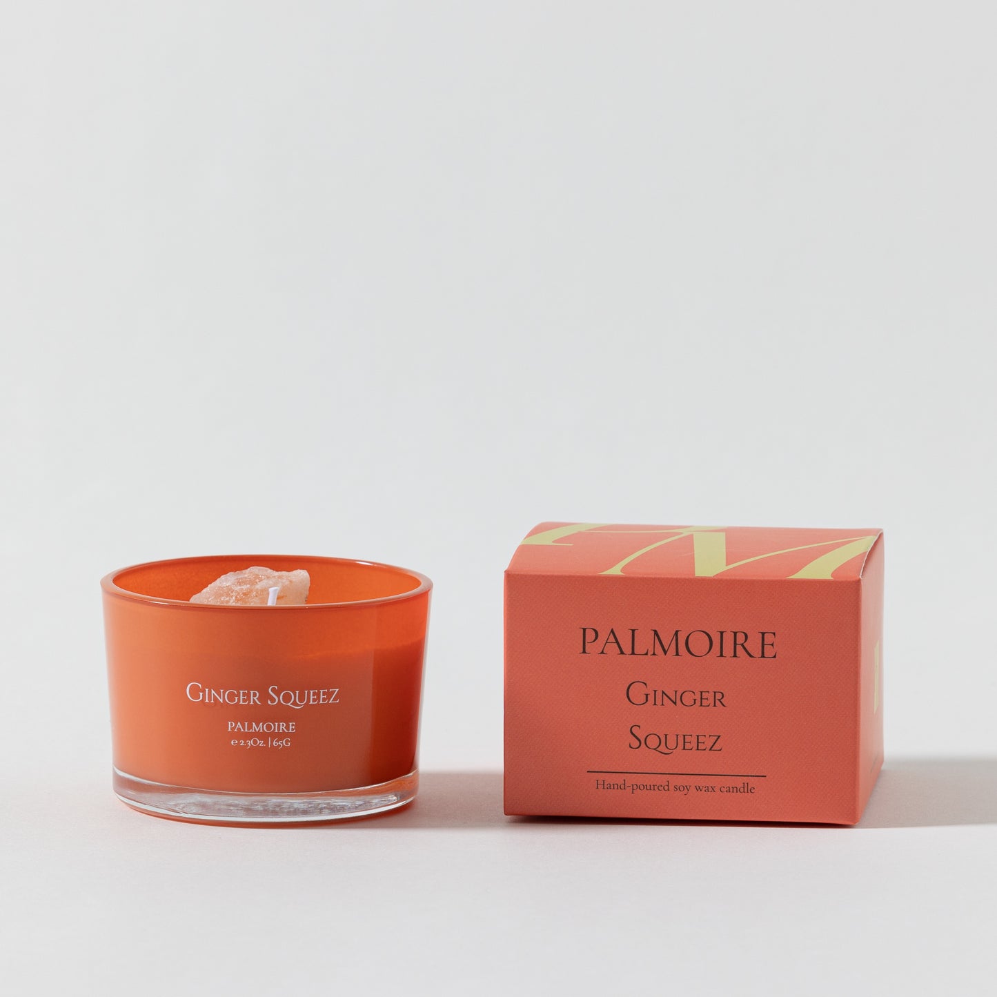 Ginger Squeez Soy Wax Candle - PALMOIRE